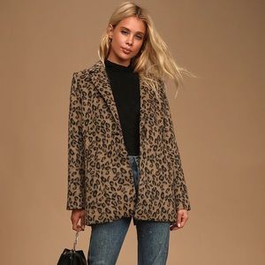 leopard print jacket